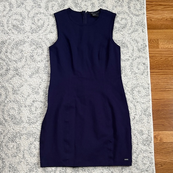 Armani Exchange Dresses & Skirts - Armani Exchange Deep Blue Mini Dress